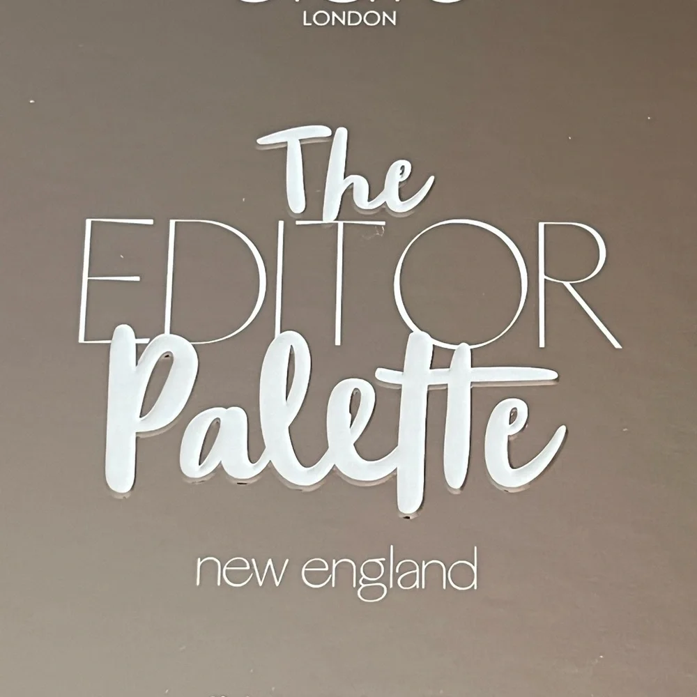 NIB Ciate London The Editor Palette New England